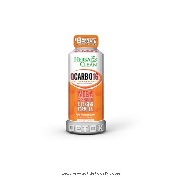 Item: QCARBO Fast Cleansing Formula. Orange Flavor.