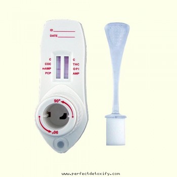 Item: Saliva 6 Drug Test Kit (AMP/mAMP/COC/OPI/THC/PCP)